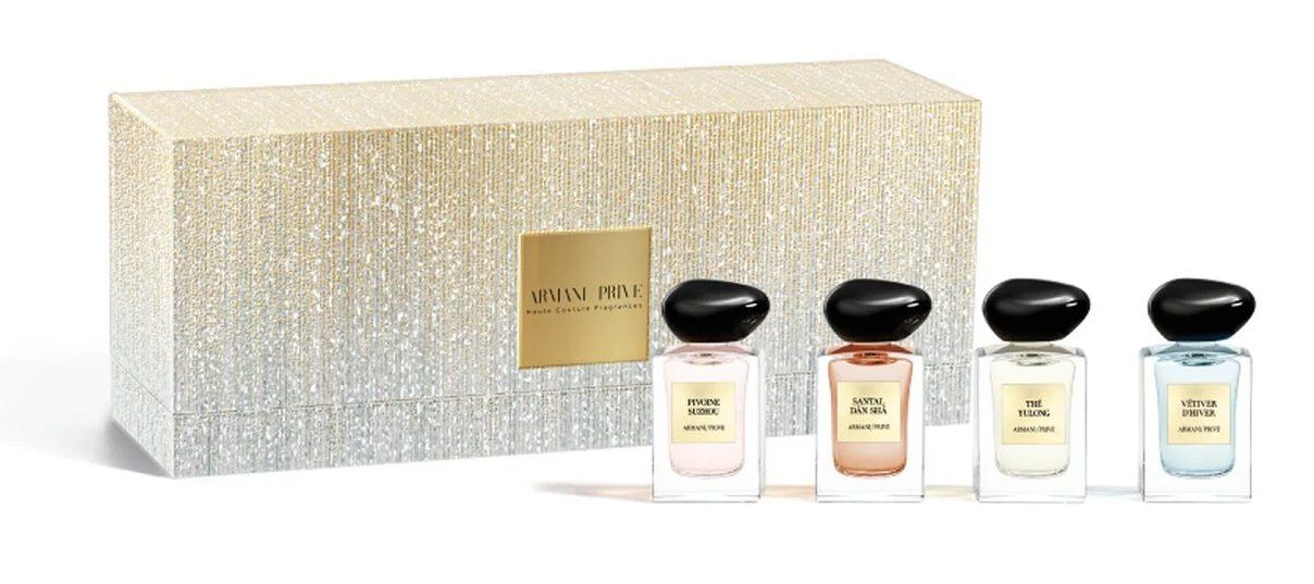 Armani Profumi & Eau de Toilette: ARMANI/PRIVÉ – Coffret 4 x 7.5ml – Nuovo (secondo la descrizione) da Mézières VD venduto da ds7783 5