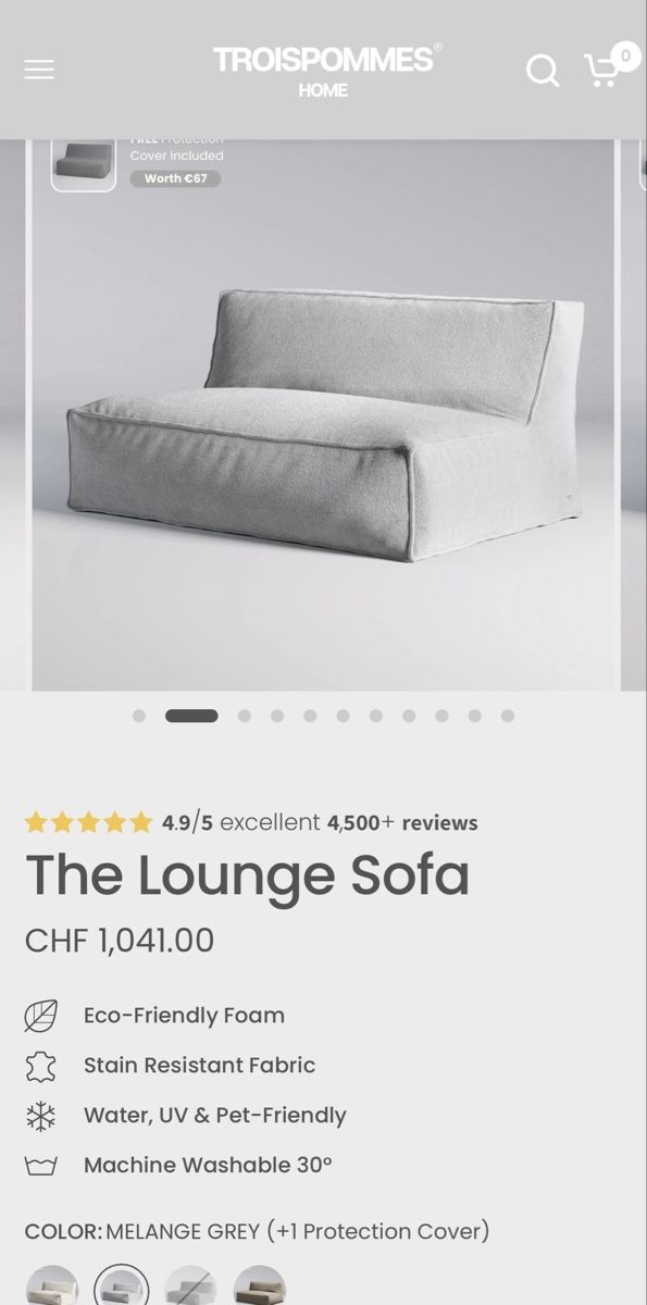 Divani: Gartensofa Lounge - von troispommes – Nuovo (secondo la descrizione) da Arni BE venduto da criks01 3