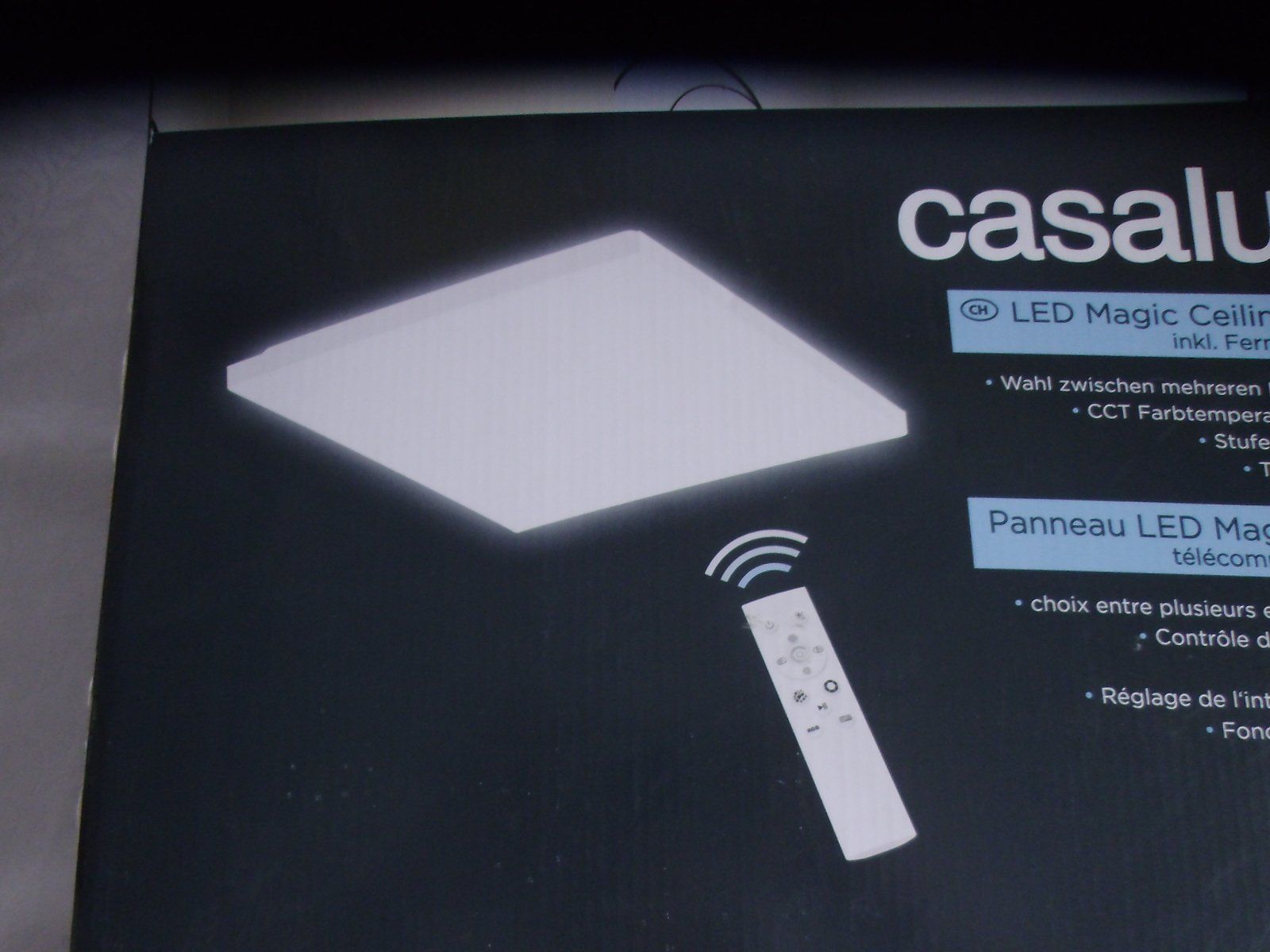 Lampadari & plafoniere: Deckenlampe LED NEU Magic Ceiling Panel vom Casalux – Nuovo e nell'imballaggio originale da Walenstadt venduto da Pluisa 1