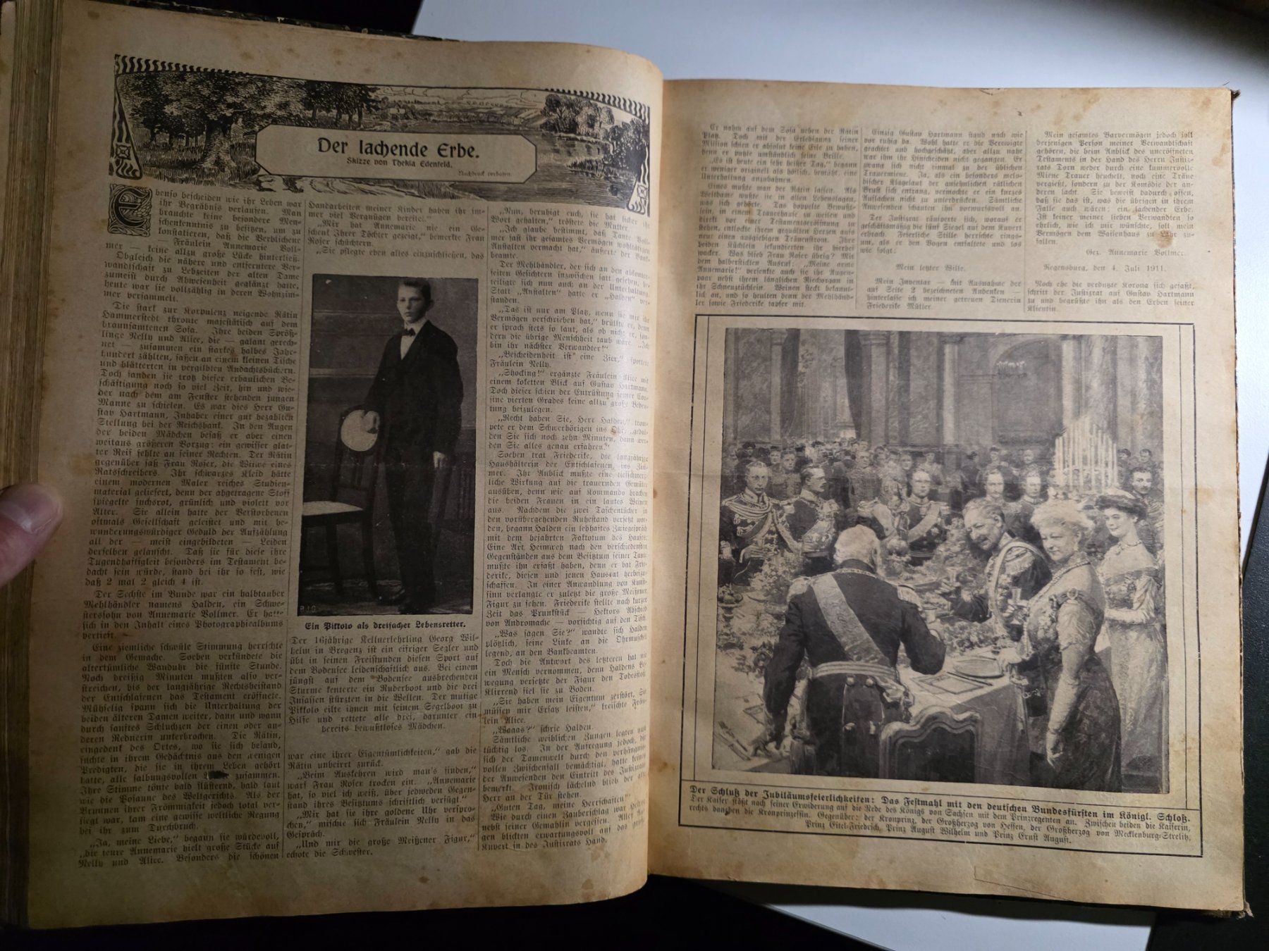 Libri: Die Zeit im Bild - Jhg. 1913 Berner Intelligenzblatt – Usato da Walterswil BE venduto da Lonitti 5