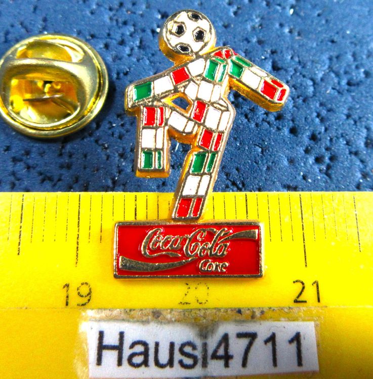 Programme Match Coupe Du Monde Italia 90 – Coca Cola – Objet Publicitaire RARE