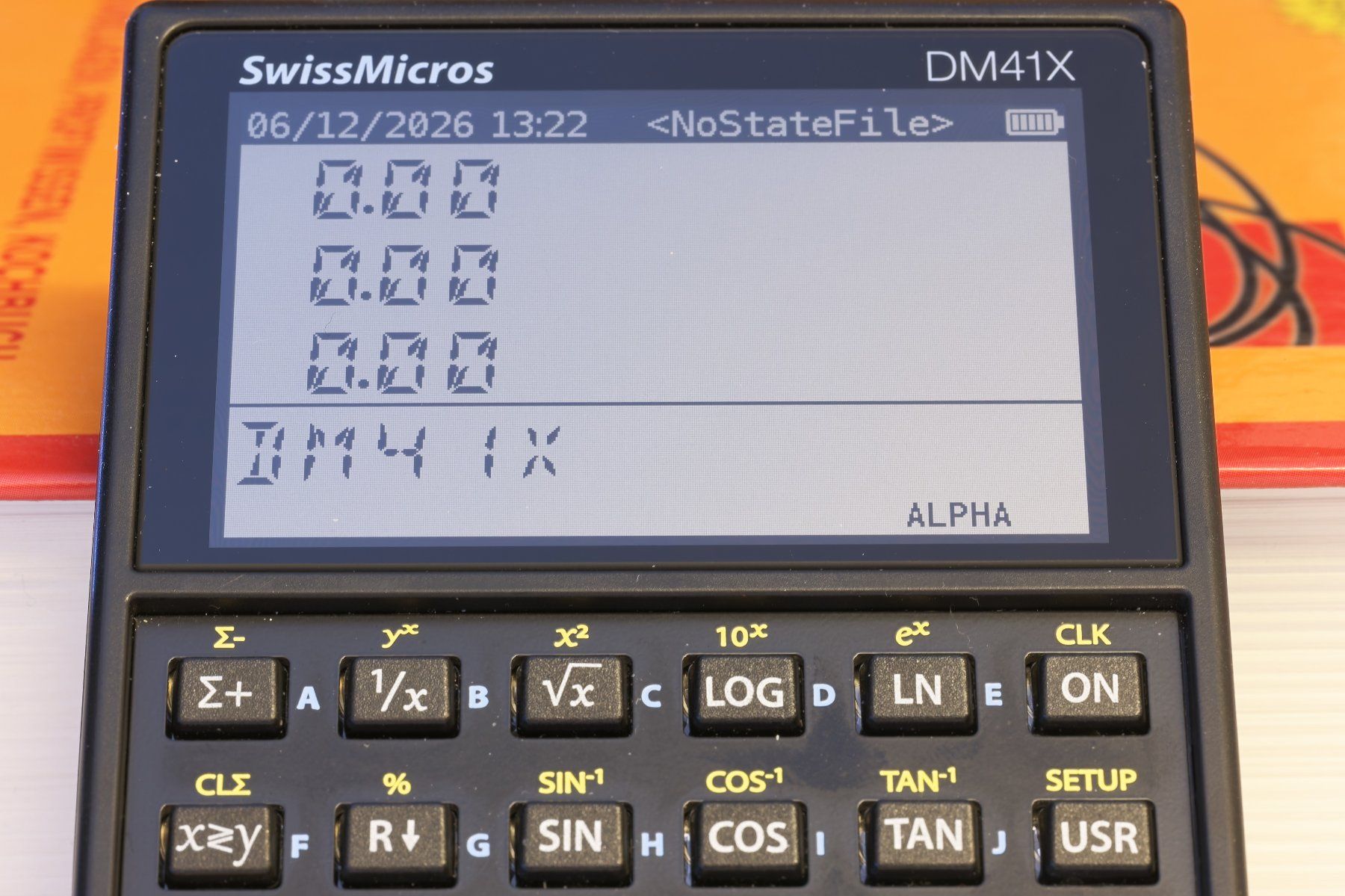 Calcolatrici tascabili: SwissMicros DM41X / der HP-41CX-Klone – Usato da Speicher venduto da Iku 4
