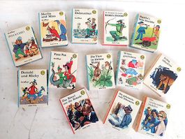 13 Goldene Happy Bücher Delphin Verlag Vintage Disney Micky