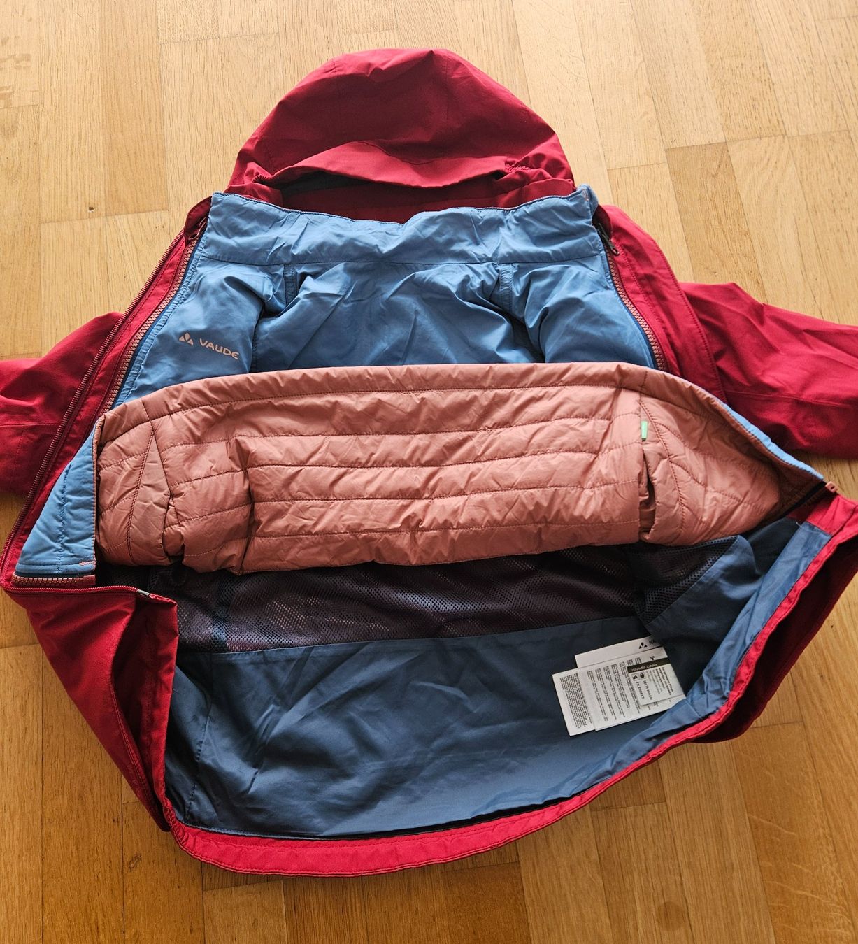 Vaude Giacche & Cappotti: VAUDE Doppeljacke Kind Grösse 110/116 – Usato da Utzenstorf venduto da and_c8wy 4