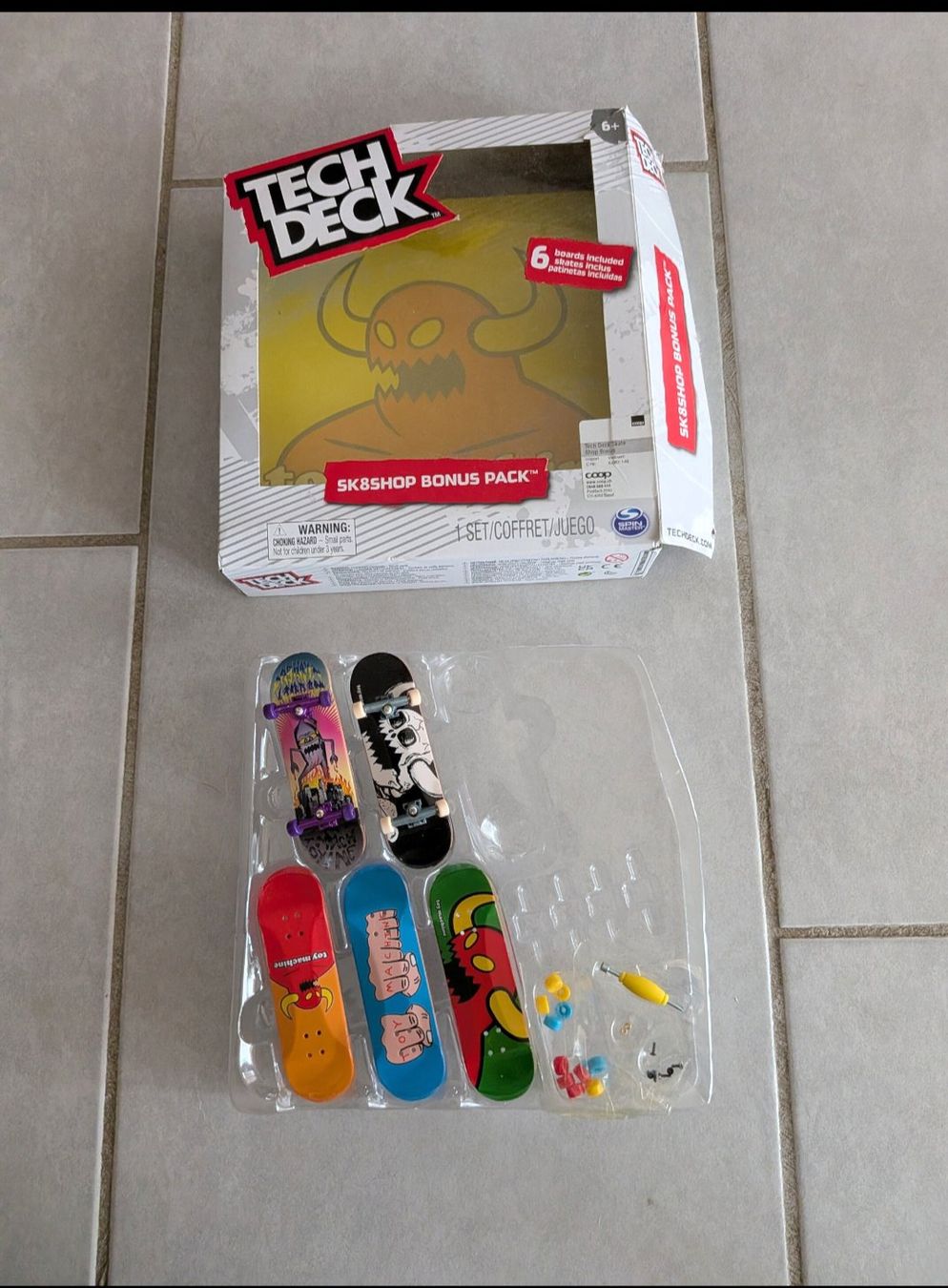 Kit di costruzioni: FINGER BOARD - 3 set Tech Deck – Nuovo (secondo la descrizione) da Courtételle venduto da Tamcha 1
