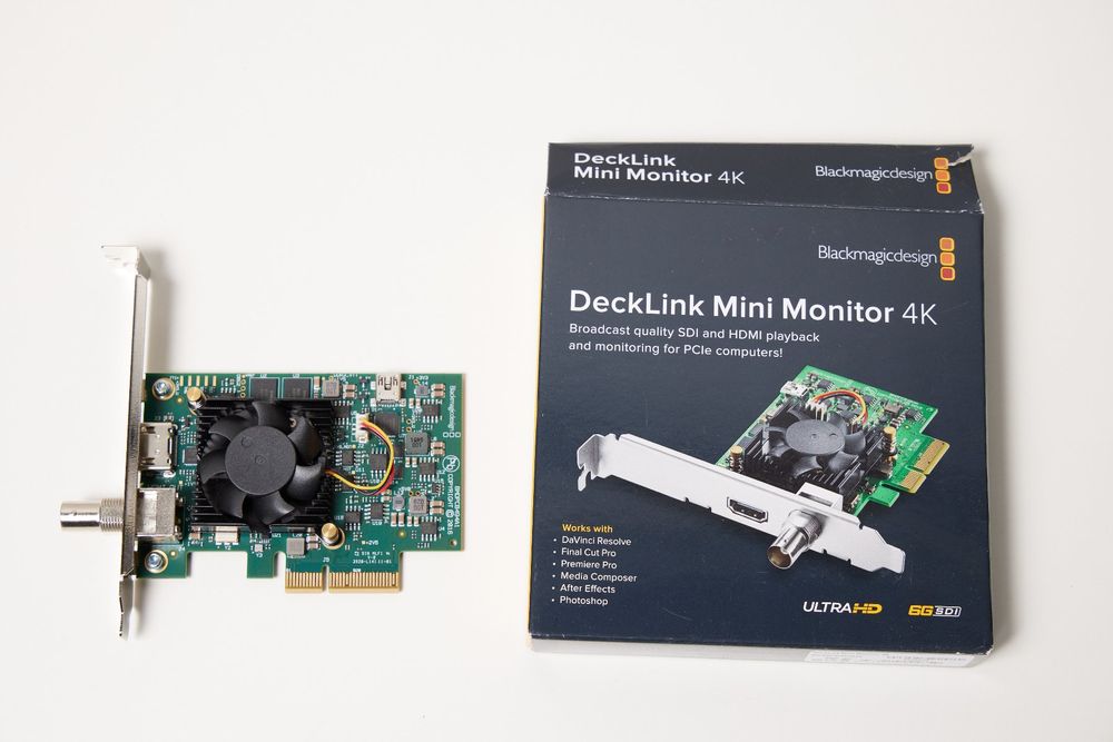DeckLink Mini Monitor 4K Blackmagic | Kaufen auf Ricardo