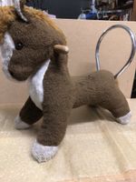 Cheval en peluche vintage