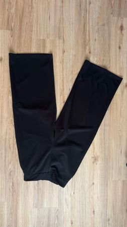 Damen Hose LOALDE glänzend (satin ähnlich) schwarz Grösse 6