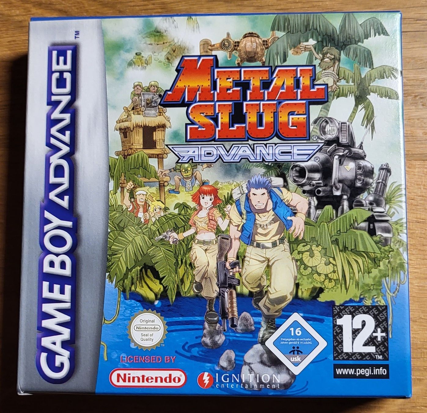 Nintendo Spiele: Game Boy Advance METAL SLUG ADVANCE – Gebraucht aus Wettingen von
