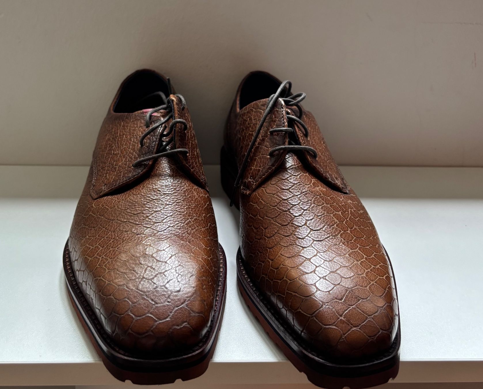 Daniel Hechter Herrenschuhe: DANIEL HECHTER Leder Schnürer Herren, braun, Gr. 40 – Neu und originalverpackt aus Luzern von falena01 1