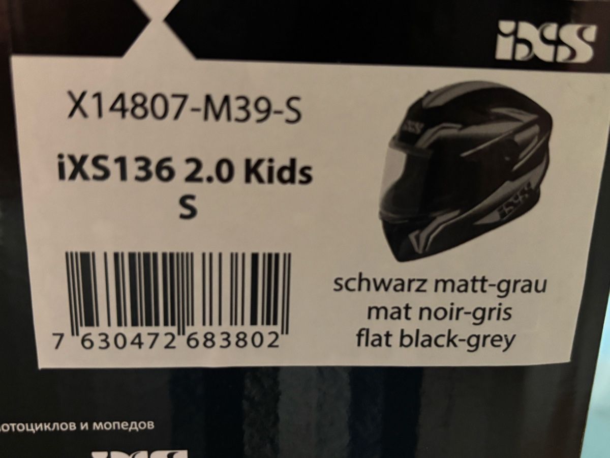 IXS Caschi & visiere: IXS Kids Motorradhelm – Usato da Aesch LU venduto da Rosita04 1
