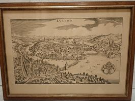 Bild historischer Stich Luzern