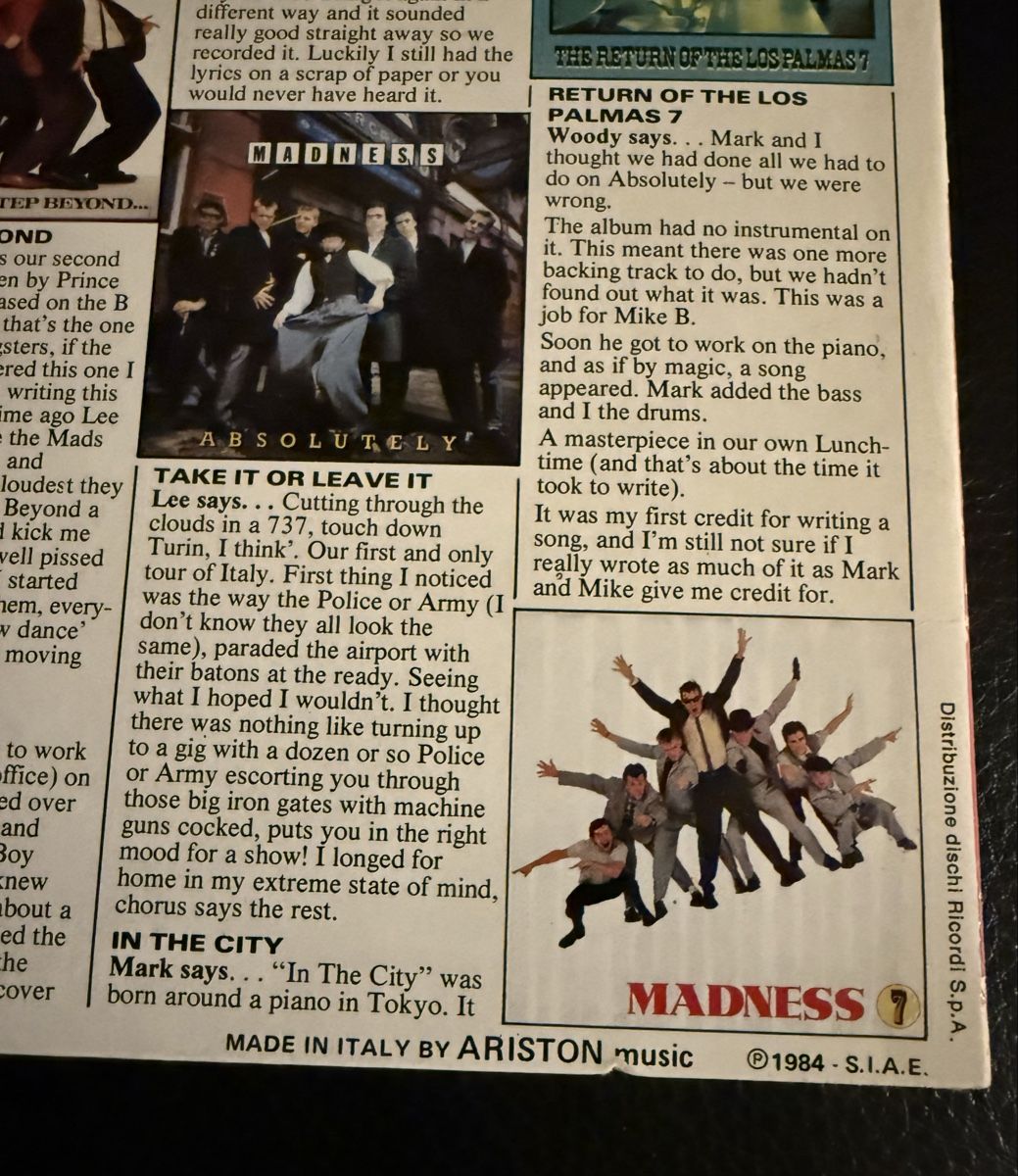 Dischi in vinile: Madness - Complete Madness - LP - Vinyl - Schallplatte – Usato da Goldach venduto da Messerguru 4