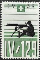Soldatenmarke 2.WK, Ter Mitr Kp IV/129, grün, Wi Ter 235