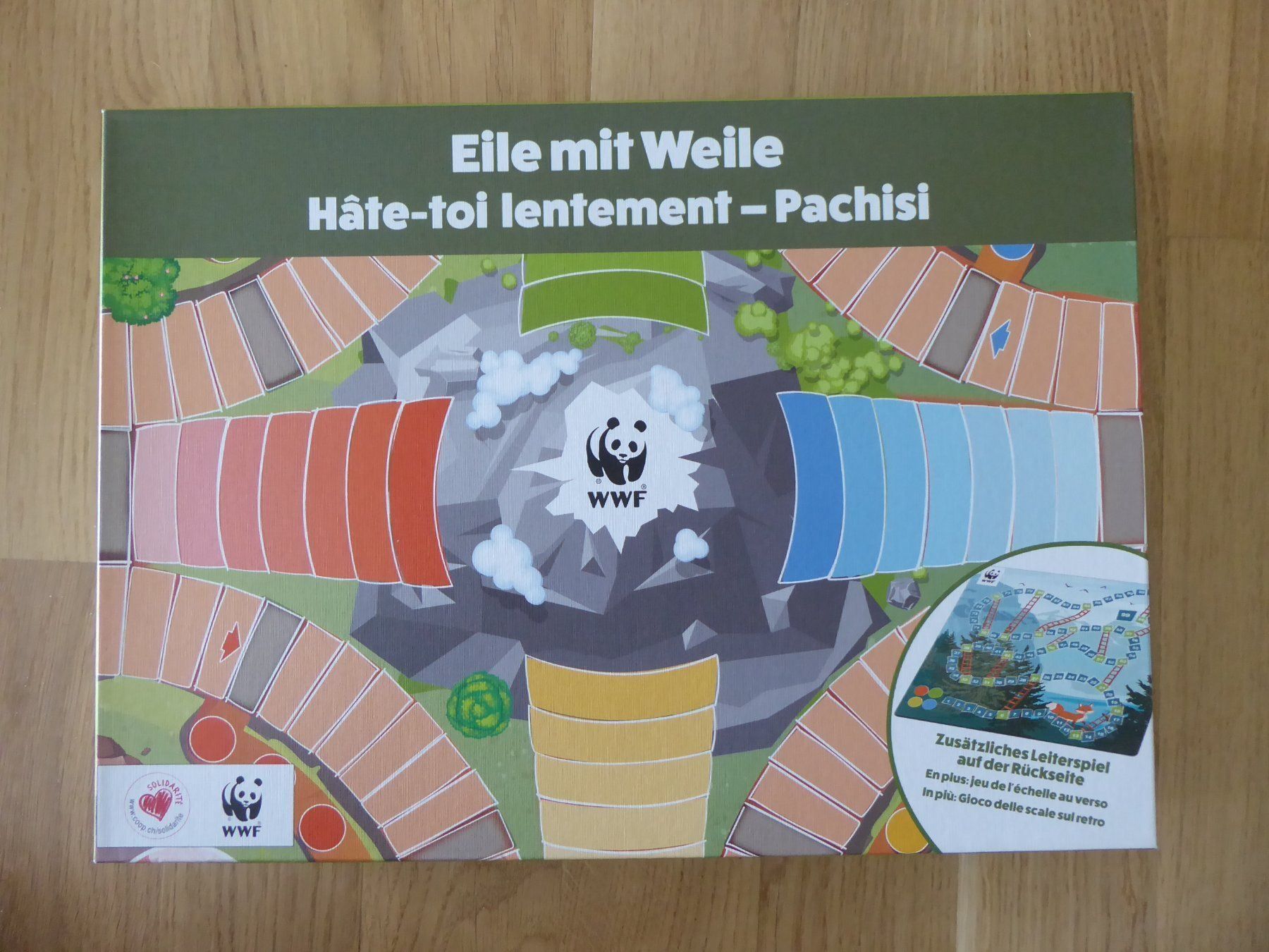 Giochi: Eile mit Weile, Leiterlispiel, WWF, 1986 – Nuovo (secondo la descrizione) da Turbenthal venduto da Panau