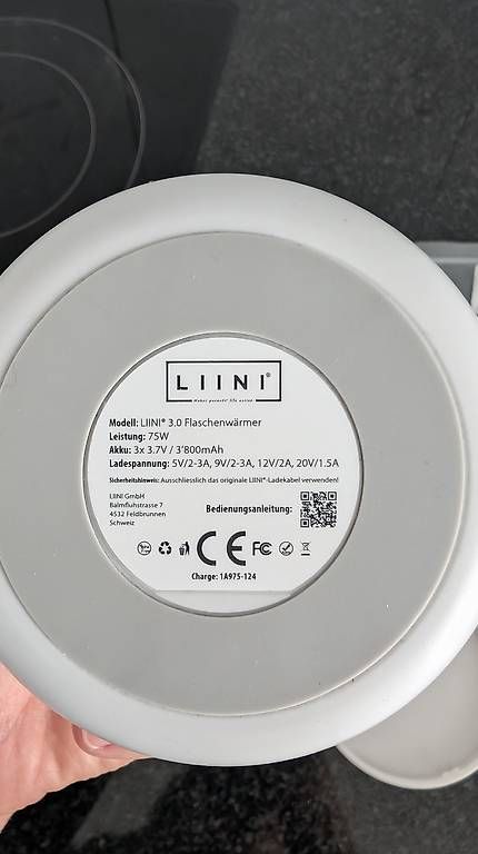 Pasti del neonato: Liini 3.0 Flaschenwärmer – Usato da Zürich venduto da albalm 1