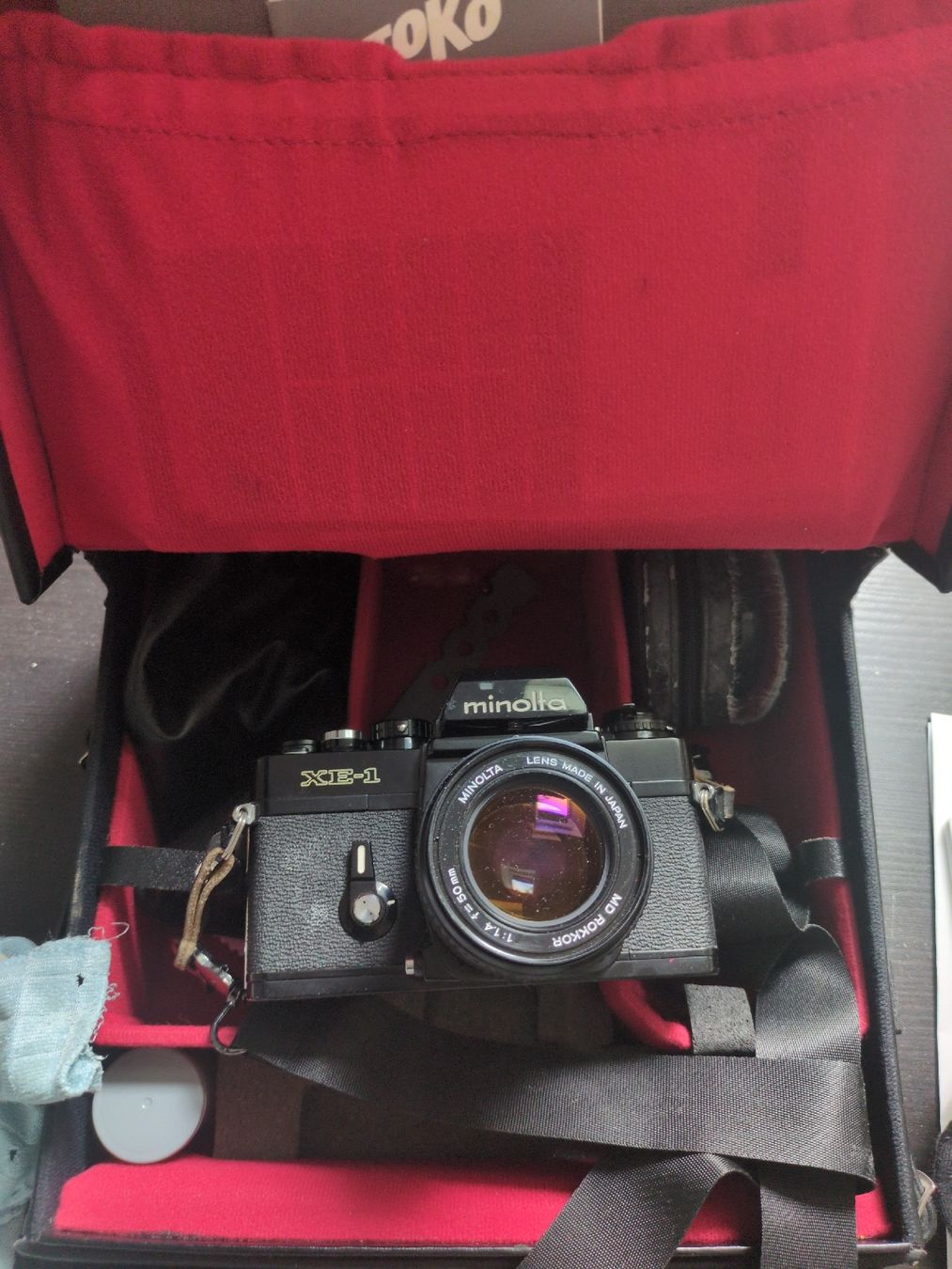 Minolta Fotocamera: Minolta XE-1 – Usato da Vétroz venduto da bin_6xvb