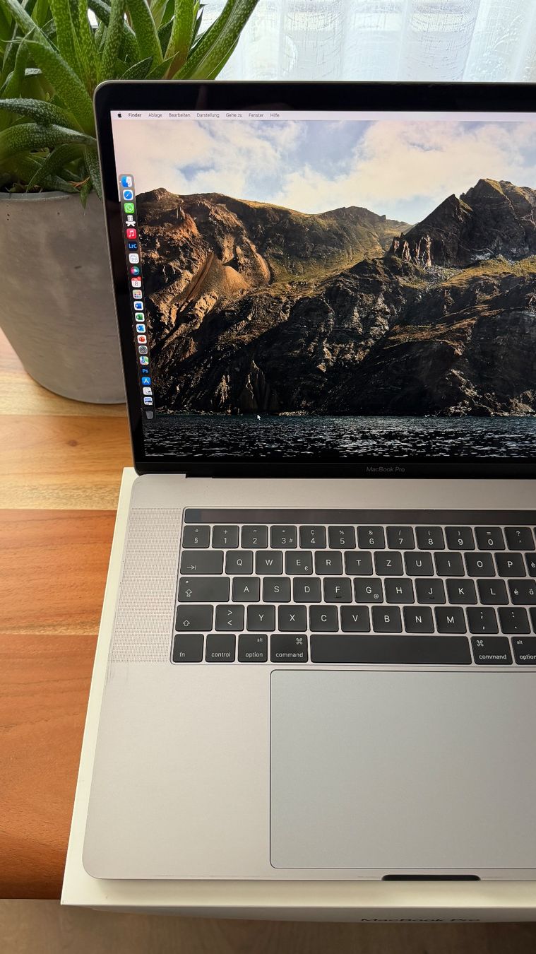 Apple Notebook: MacBook Pro 15" mit Touchbar, grau, 500GB SSD, Dezember 2016 – Usato da Domat/ Ems venduto da saren92 5