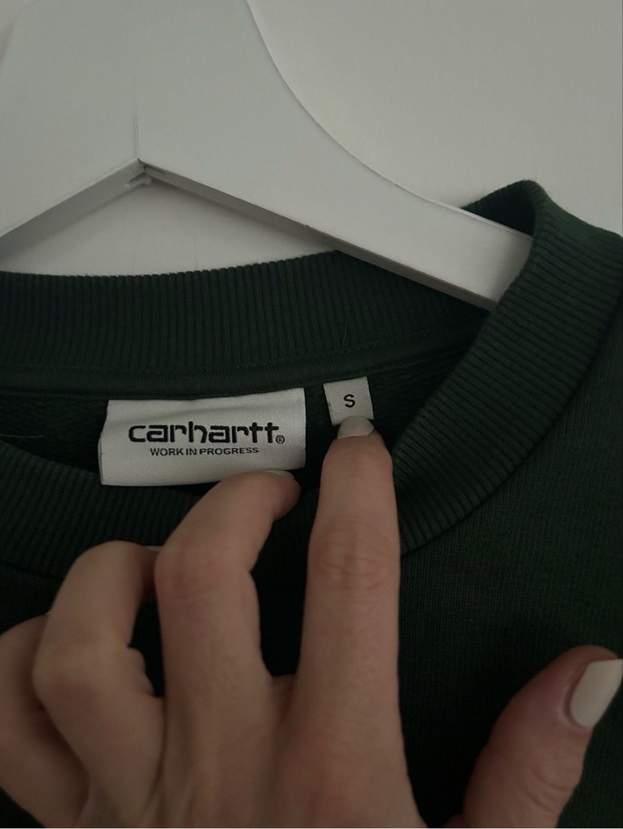 Carhartt Maglioni & Felpe: Carhartt Pullover Gr. S Dunkelgrünn – Usato da Appenzell venduto da wep 1