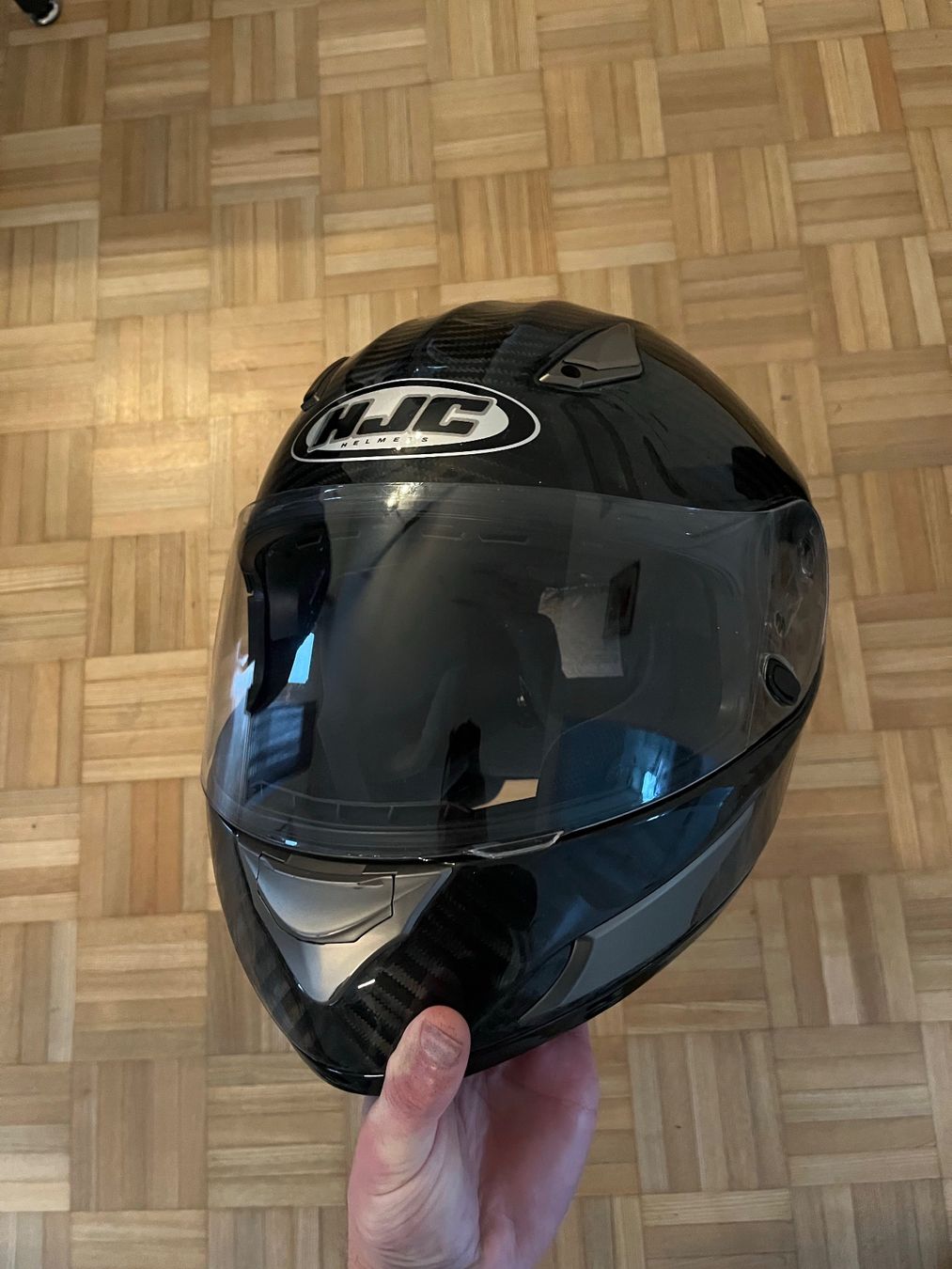 HJC Helme & Visiere: Helm motorrad HJC carbon L – Gebraucht aus Lenzburg von r_mendes 3