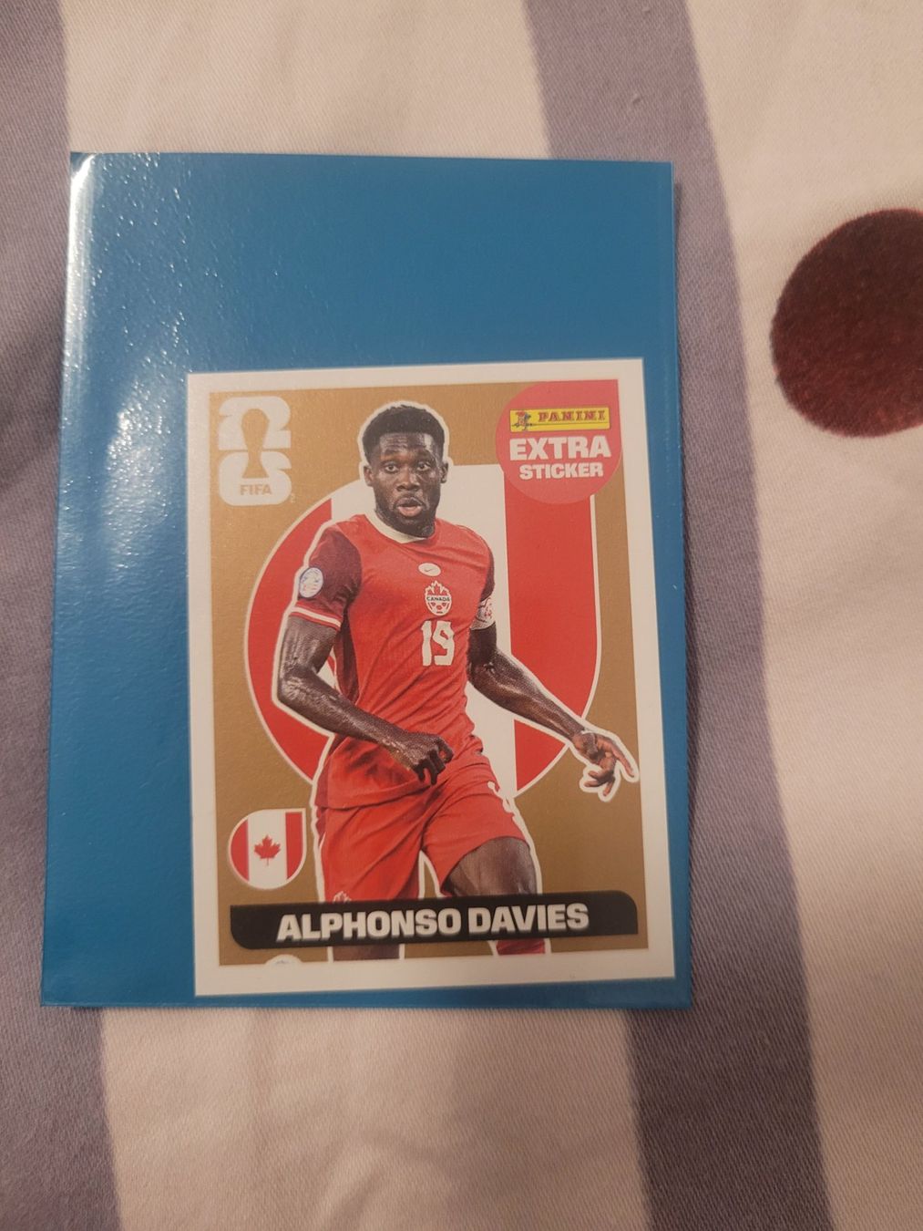 Panini Cartes à collectionner: Alphonso Davies Bronze Extra Sticker – Neuf (Voir description) à Martigny par sil_ht2d