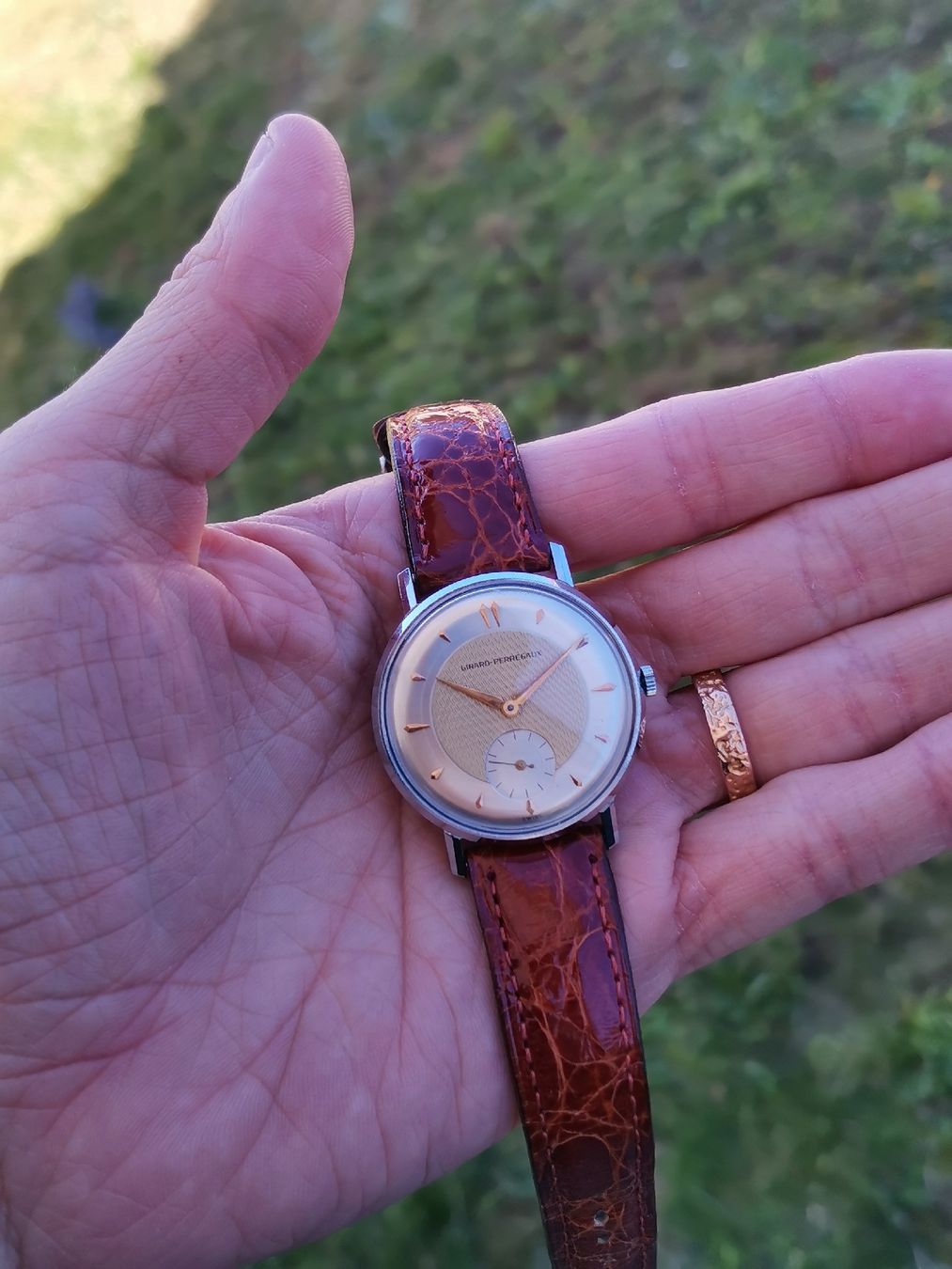 Girard-Perregaux Orologi: Girard-Perregaux vintage rare dial – Usato da Cagiallo venduto da DoubleH_Watches 3