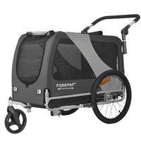 DOGGYHUT Premium XL Hundefahrradanhänger