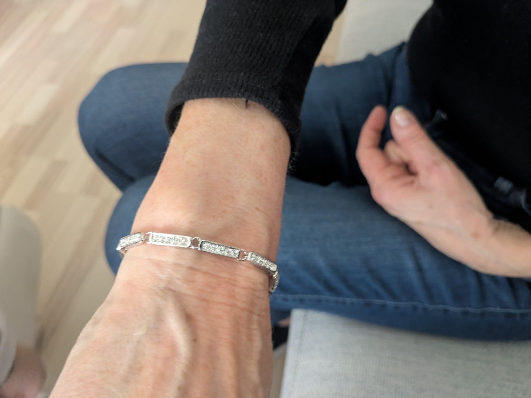 Swarovski Armbänder & -reifen: Swarovski Silver Crystal Bracelet with Box – Gebraucht aus Losone von AlpineLayer 7