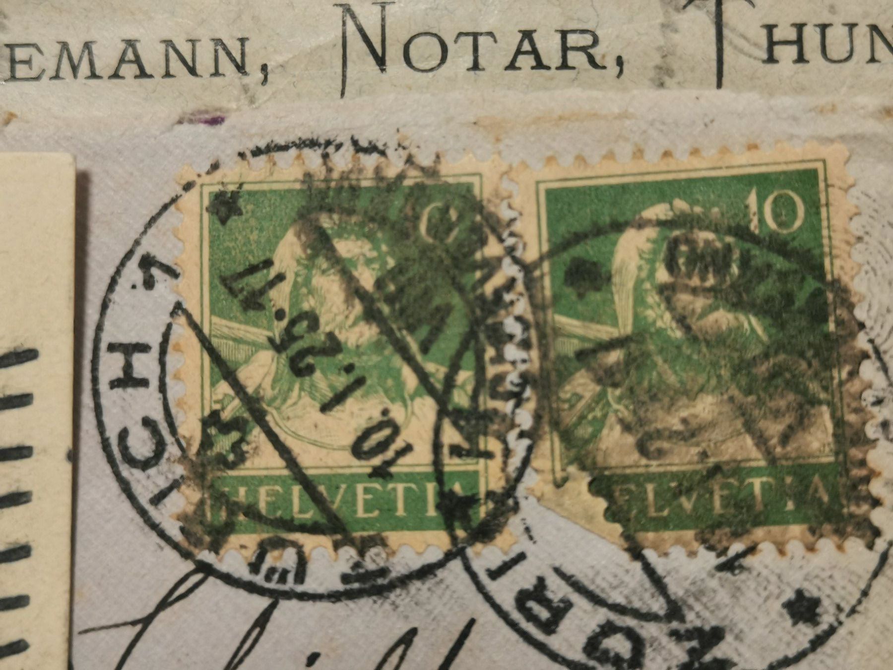 Alle Briefmarken: Lot: 6 Briefe mit Marken 1913 - 1917 – Gebraucht aus Hohenrain von mr10 2