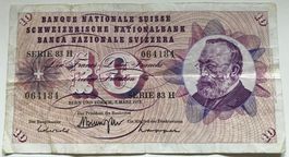 Schweiz 10 Franke. 1973 Serie 83 H