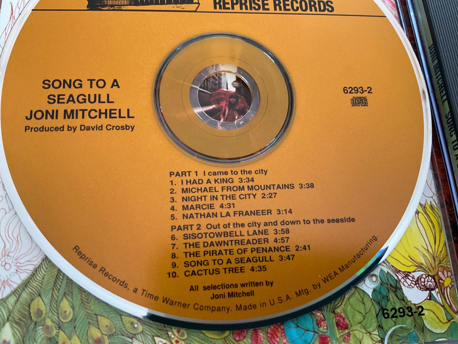 CD: Joni Mitchell Song to a seagull CD – Usato da Delémont venduto da vinylfreak01 2