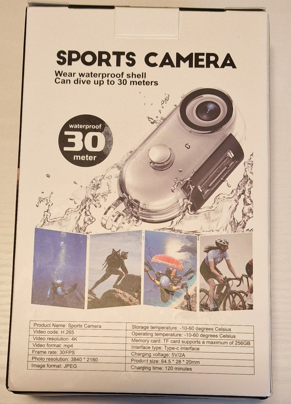 Action Cam: Neue 4K WiFi Action-Cam – Usato da Bassersdorf venduto da ciao555 5