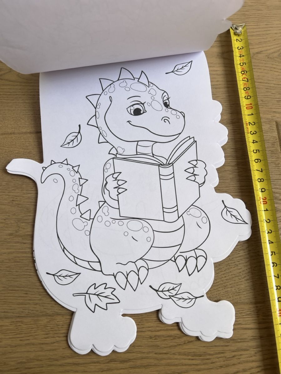 Libri: Neu: Dino Malbuch mit Stiften & Stickern – Nuovo (secondo la descrizione) da Oensingen venduto da katepe 4