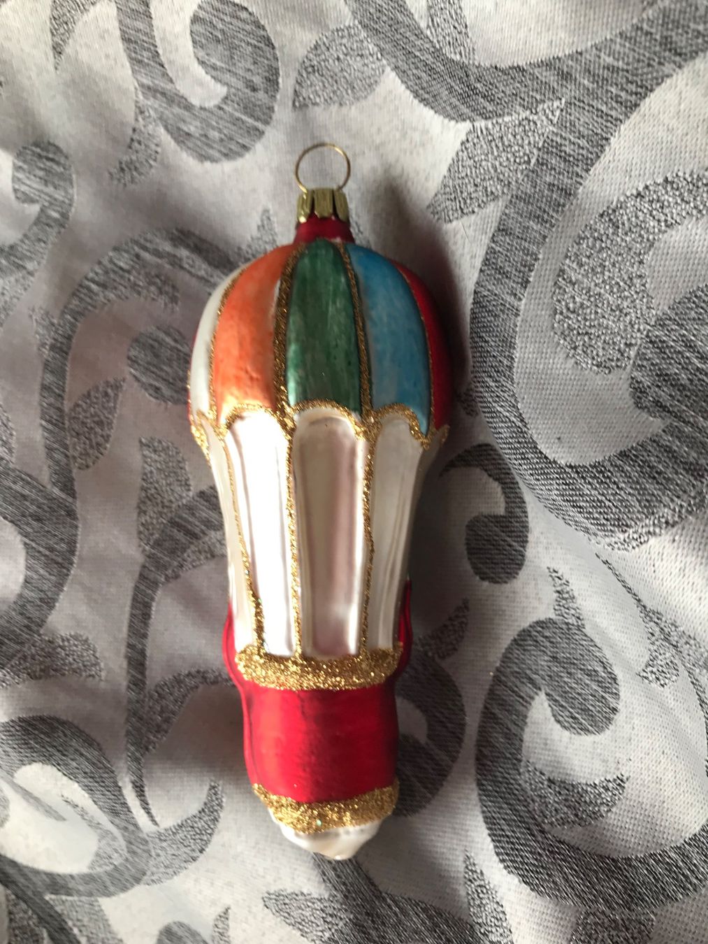 Tutte le decorazioni: Weihnachtsmann mit buntem Fallschirm Christbaumschmuck – Nuovo e nell'imballaggio originale da Alpnach Dorf venduto da marvo 3