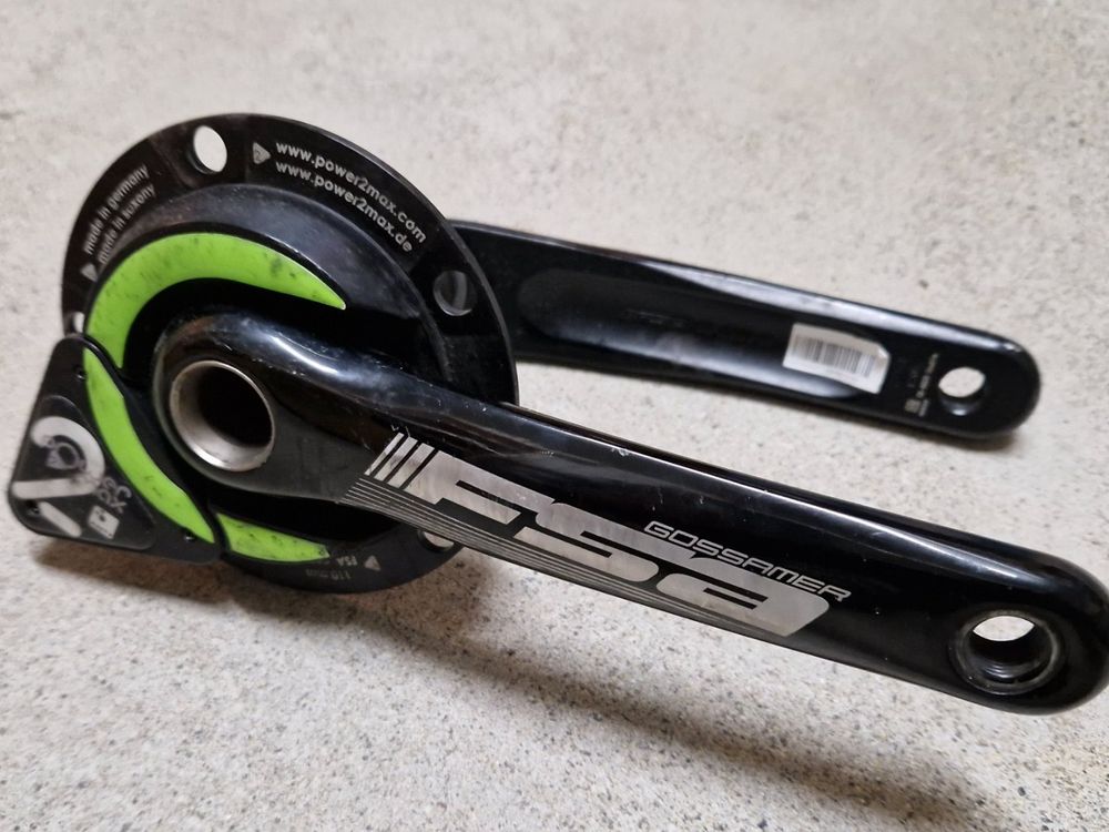 FSA Gossamer Kurbel mit Power2Max Powermeter Kaufen auf Ricardo