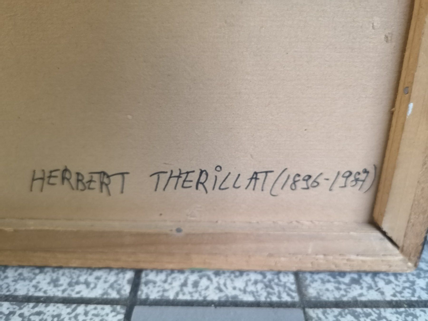 Dipinti: Herbert THEURILLAT (1896-1987) – Usato da Genève venduto da Qanil77 4