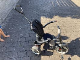 Dreirad mit Schiebestange