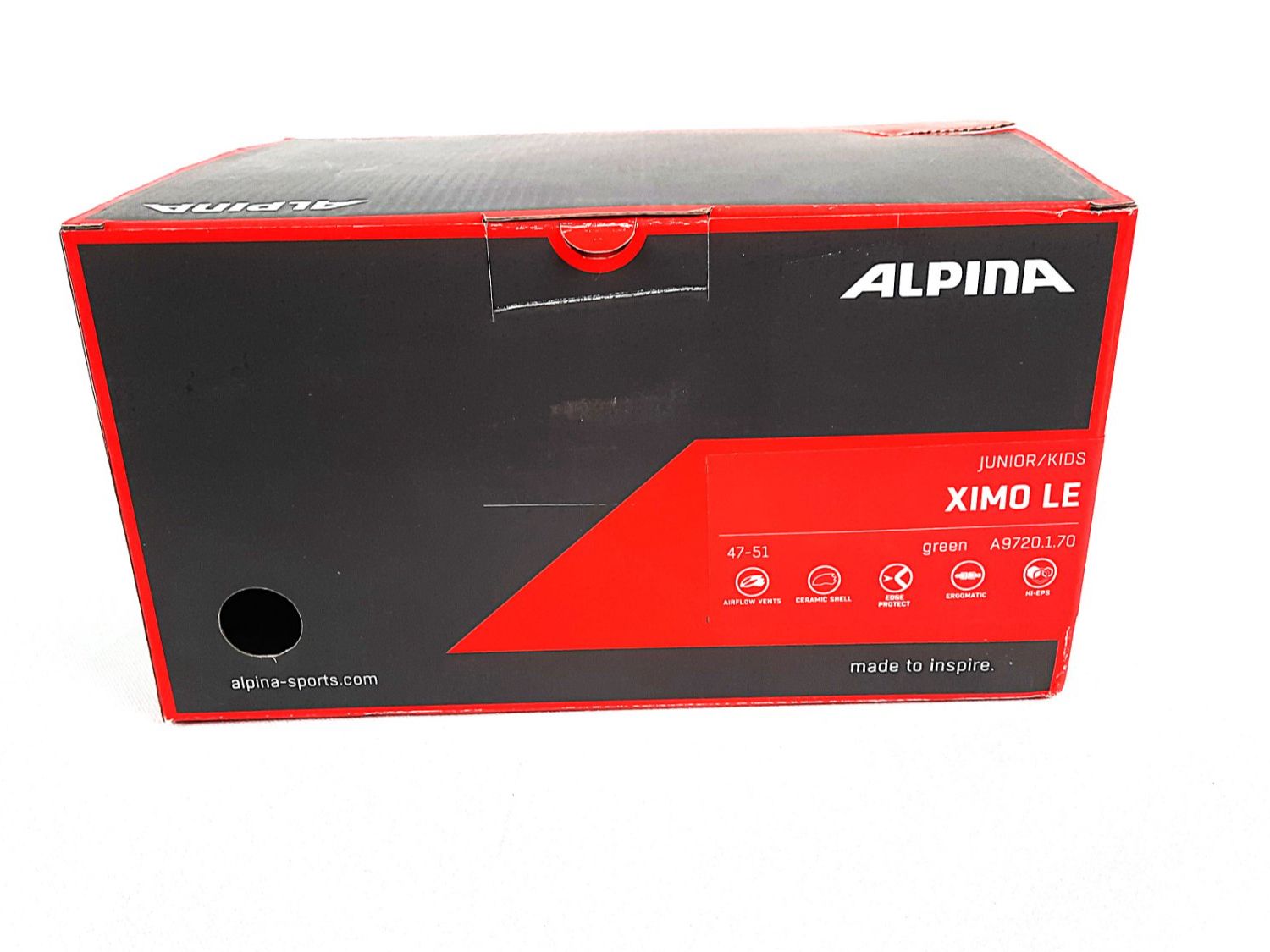 Alpina Helme: ALPINA-Ximo-LE-47-51cm-Green – Neu (gemäss Beschreibung) aus Beinwil am See von Restwert_Beinwil 5
