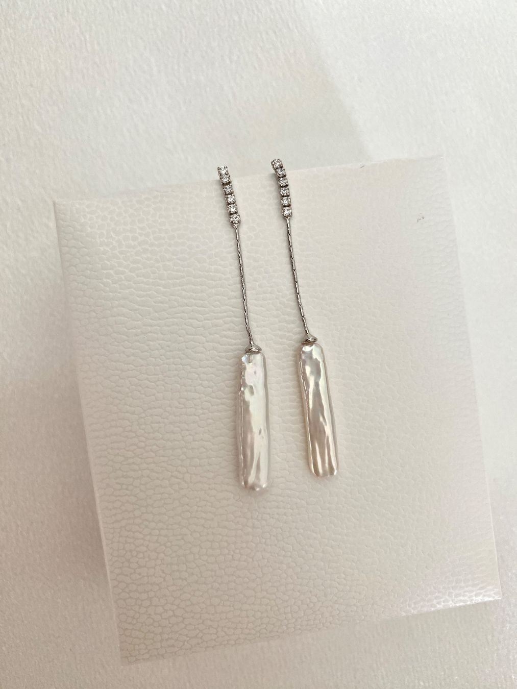 Boucles d'oreille: Barock Perlen Ohrringe / echte Süßwasserperlen – Neuf avec emballage d'origine à Sarnen par Yingsperlen3