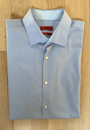 Hugo Boss Hemd, Hellblau, Slim Fit, Grösse M, Top Zustand