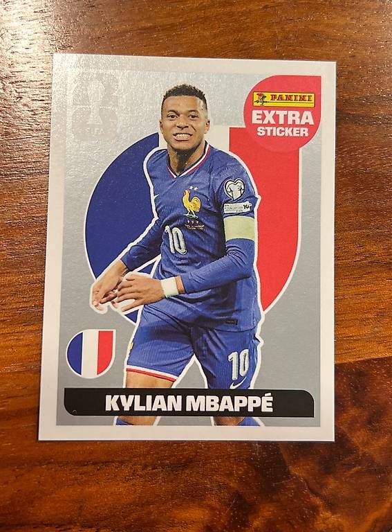Sammelbilder & Trading cards: Extra Sticker Silber Kylian MBAPPÉ – Gebraucht aus Zürich von Berrrfin