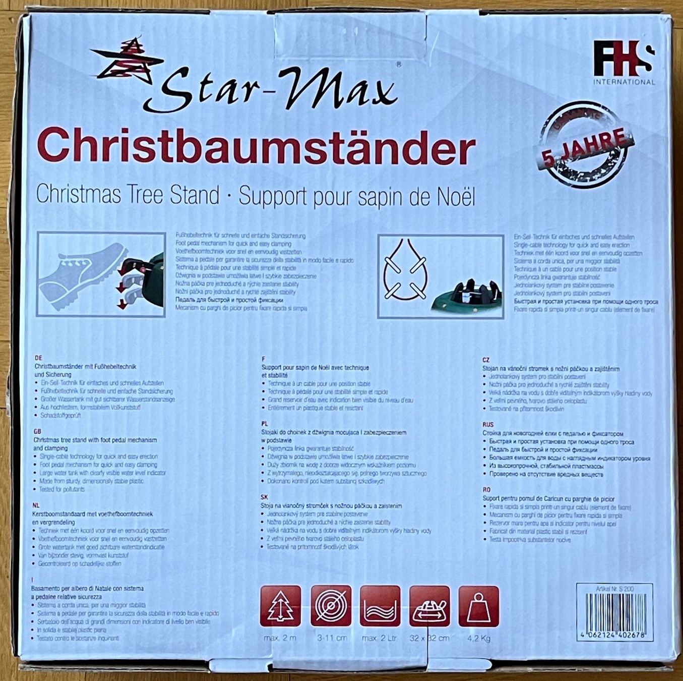Christbaumständer: Christbaumständer Star-Max – Gebraucht aus Weggis von vofi-Ric 2
