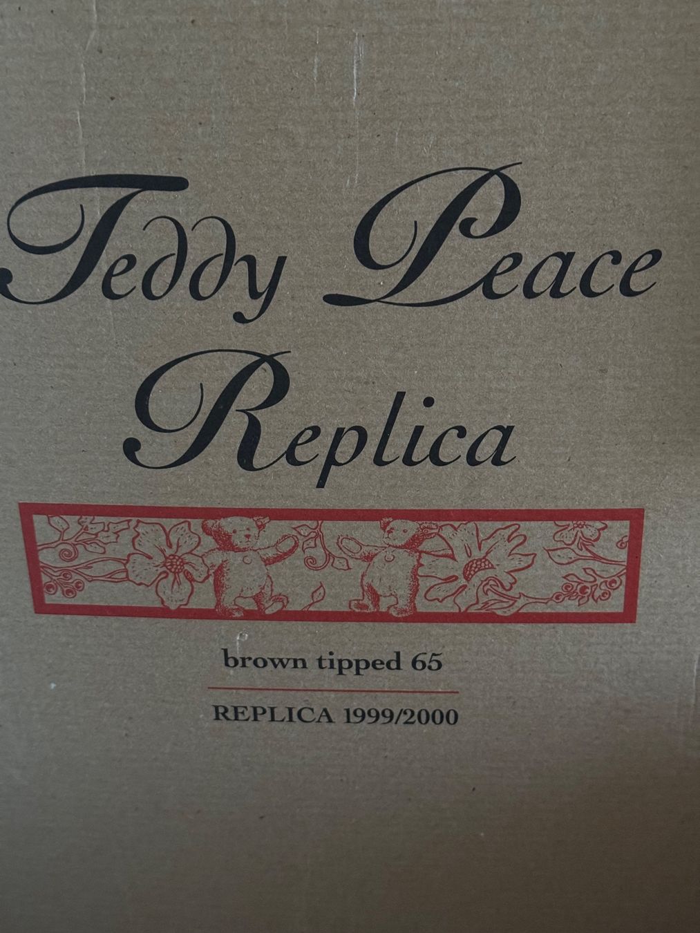 Steiff Spielzeuge: STEIFF Teddy Peace 65 Replica – Gebraucht aus Neuendorf von Sternenzauber17 8