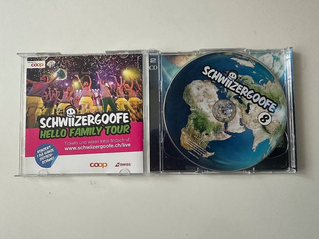 CD: 4 Doppel-CD's Schwiizergoofe 8,9,10,11 – Usato da Adlikon venduto da suermel2000 3