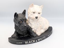 Black & White Whisky Scottie Dogs, pré 1970