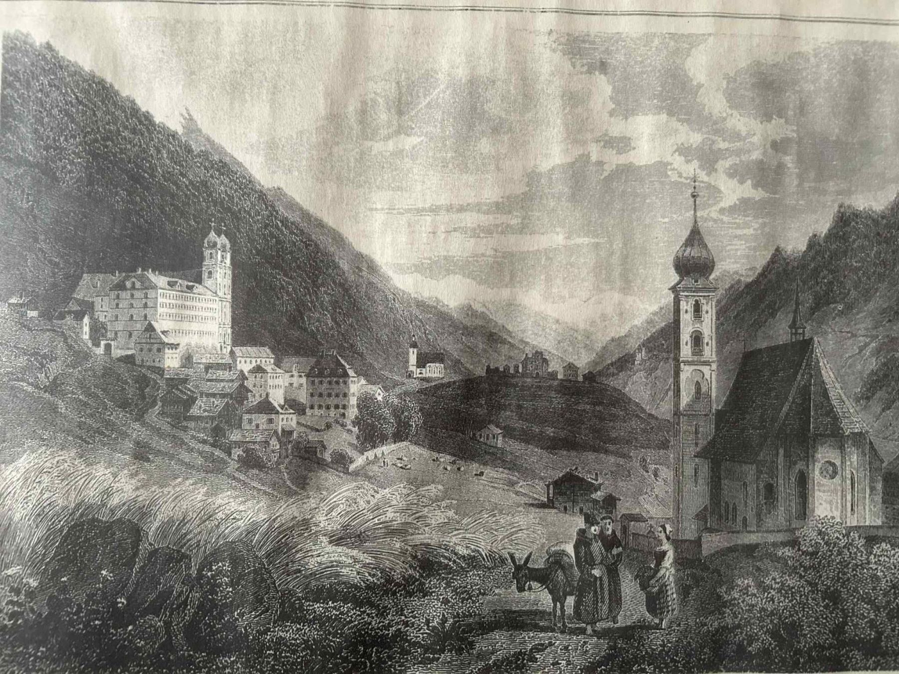Incisioni: Ludwig Rohbock, Disentis Graubünden – Usato da Bern venduto da Flo_Brunner 1