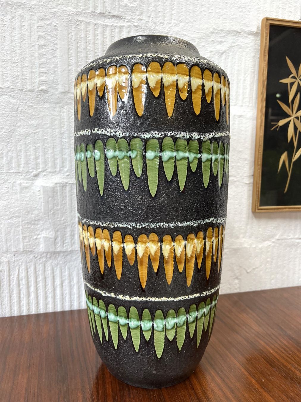 Vasen & Gefässe: Keramik Bodenvase - W.Germanpottery – Gebraucht aus Walzenhausen von stilvollwohnen