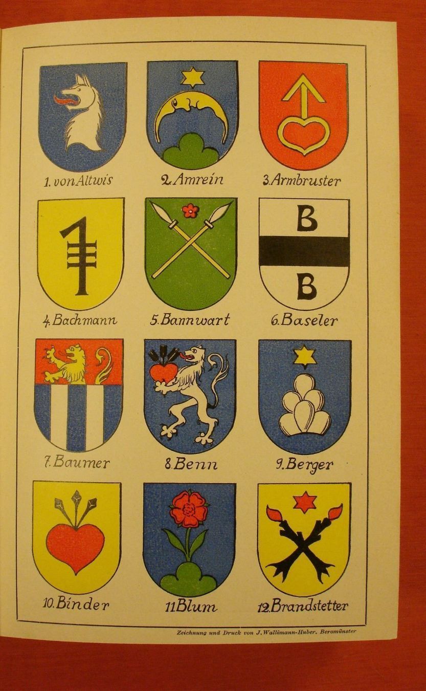 Libri: DIE BÜRGERGESCHLECHTER VON BEROMÜNSTER – Usato da Grüningen venduto da Kartensammler