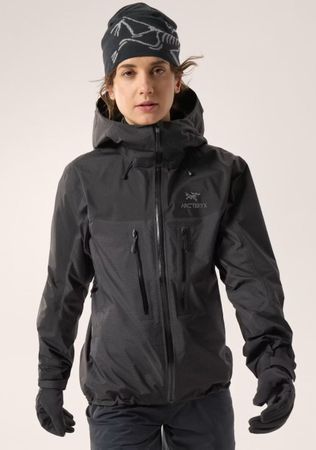 Neue Arcteryx Alpha GTX Jacke Damen, Gr. S, black