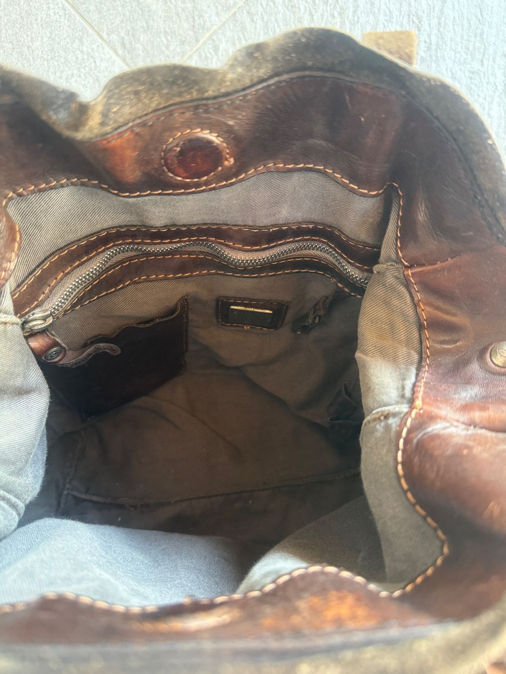 Campomaggi Taschen für Damen: CAMPOMAGGI Schultertasche Leder – Gebraucht aus Wilderswil von floh1969 3